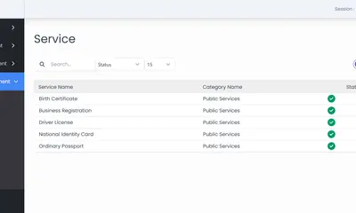 Gambia Government Services Platform screenshot 4