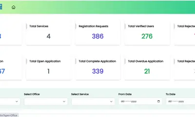 Leaps - Unified Government Services Platform screenshot 1