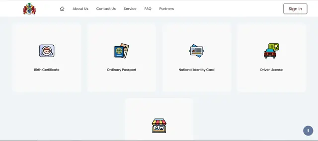 Gambia Government Services Platform screenshot 2