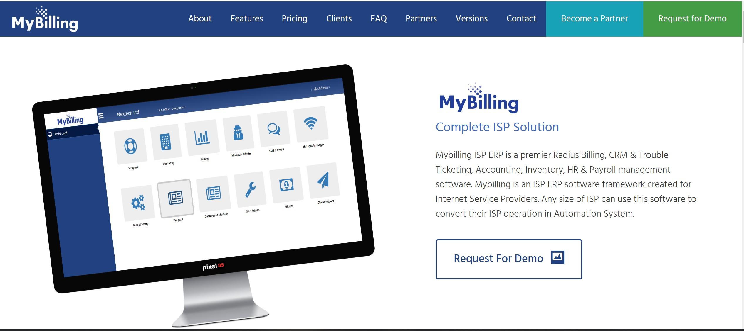 MyBilling - ISP ERP System